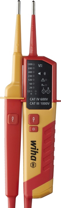 Produktbild Wiha Spannungs- und Durchgangsprüfer (CAT IV 600V, CAT III)