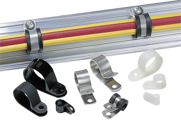 Actual product image HellermannTyton CABLE-CLAMP ALU 20,6MM