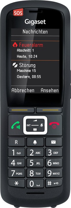 Image du produit Gigaset PRO R700H protéger PRO combiné DECT 6,1cm écran 2,4inch Détecteur de mouvement Bouton d'alarme SOS