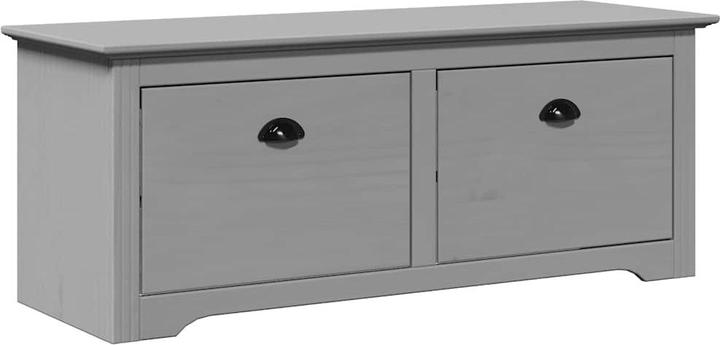 Produktbild vidaXL Flurbank BODO Grau 114x40x45 cm (114 cm)