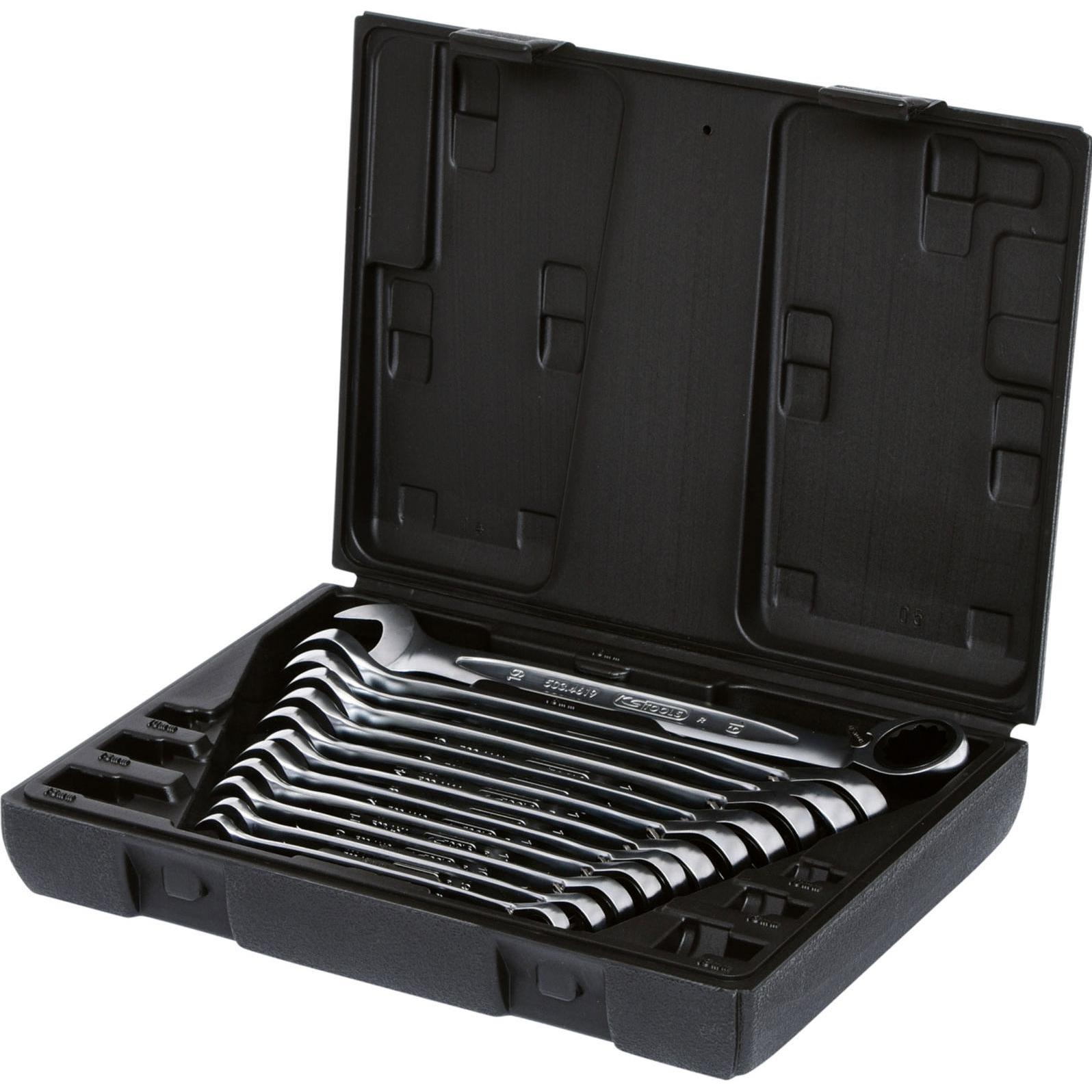 Thumbnail - KS Tools, Schraubenschlüssel, GEARplus Ratschenringmaulschlüssel-Satz 503.4665 (19 mm, 8 mm, 10 mm, 14 mm, 18 mm, 11 mm...