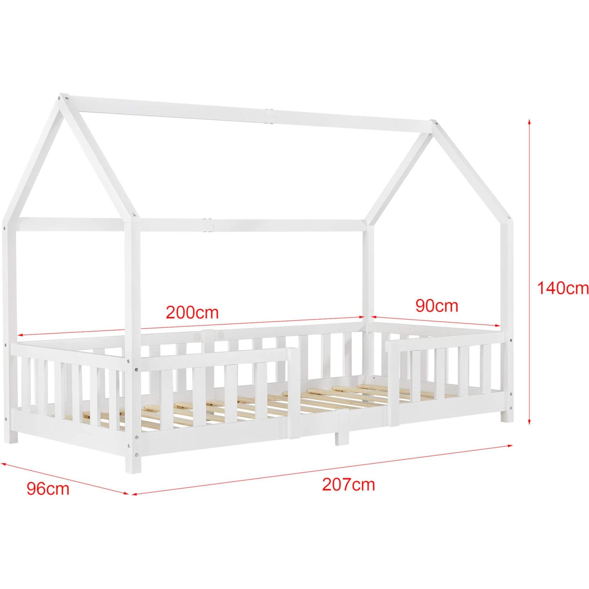 Thumbnail - En.Casa, Kinderbett, Sisimiut (90 x 200 cm)