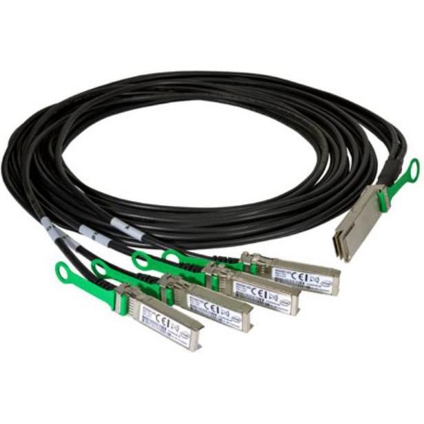 Intel XXV4DACBL2M Ethernet QSFP28 to SFP28 Twinaxial Breakout Cable 2 meter 250 x 250 x 36mm, Server
