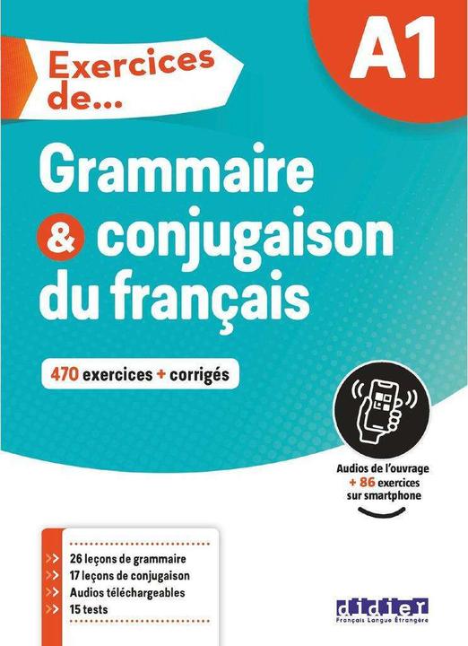 Immagine prodotto Exercices de... grammaire & conjugaison du français A1 (Francese, Collettività, 2021)