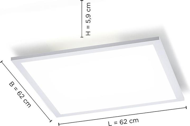 Produktbild Selltec LED Deckenlampe Panel Backlight (5500 lm)