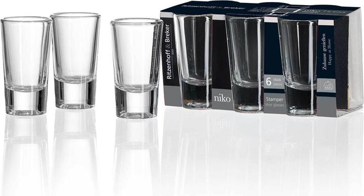 Produktbild Ritzenhoff & Breker Schnapsgläser Niko (0.30 dl, 6 x, Schnapsgläser + Shotgläser)