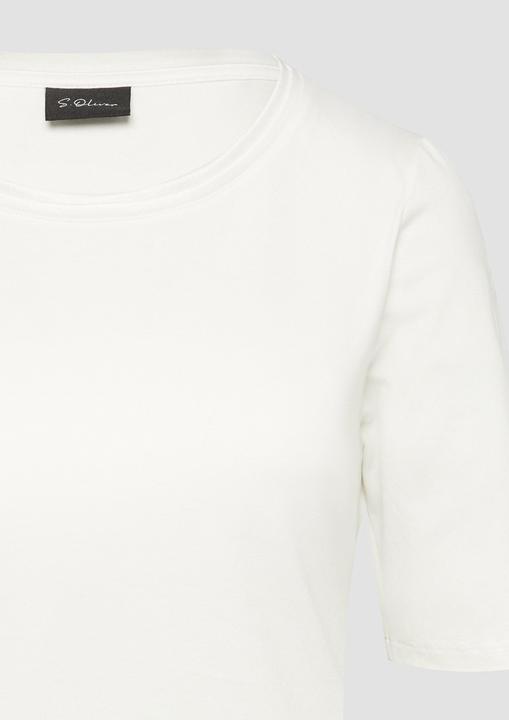 Actual product image S.Oliver T-Shirt T-Shirt aus Baumwollmix mit Doublelayer-Detail (44)