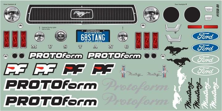 Immagine prodotto Pro-Line Protoform 68 Mustang