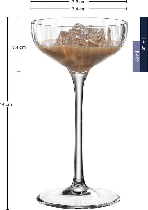 Produktbild Leonardo Likörglas Poesia 90 ml, 6 Stück, Transparent (0.90 dl, 6 x, Likörgläser + Grappagläser)