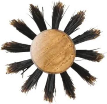 Produktbild XanitaliaPro Xanitalia Pro Circular Wooden Brush 100% Boar Bristle Diameter 30mm