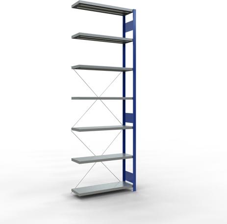 Actual product image Schulte Lagertechnik MULTIplus330 boltless bay system with cross brace