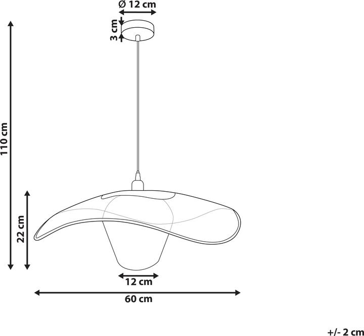 Image du produit Beliani Lunga (E27)