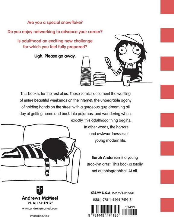 Produktbild Adulthood is a myth (Englisch, Sarah Andersen, 2016)