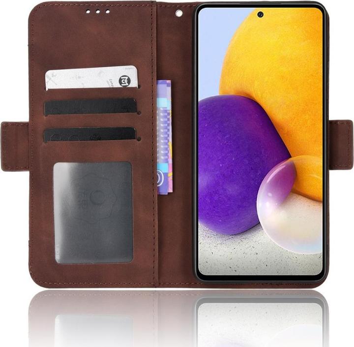 Produktbild Cover-Discount Galaxy A53 5G - Etui mit vielen Kartenfächer braun (Samsung Galaxy A53 5G)