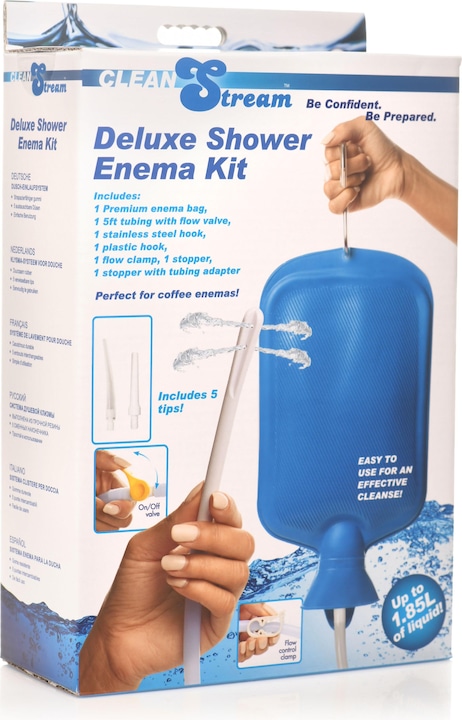 Immagine prodotto Bedroom Bliss XR Brands - Kit per clistere da doccia Deluxe