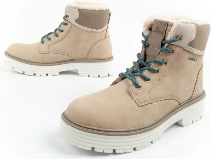 Actual product image O'Neill Damen-Winterstiefeletten, beige und weiss (40)