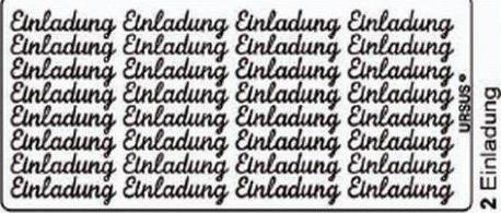 Produktbild Ursus Kreativ-Sticker Motiv 02