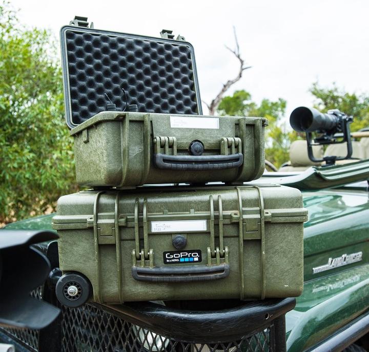 Image du produit Explorer Cases 3317HL Mallette verte avec mousse (Mallette photo, 13.10 l)