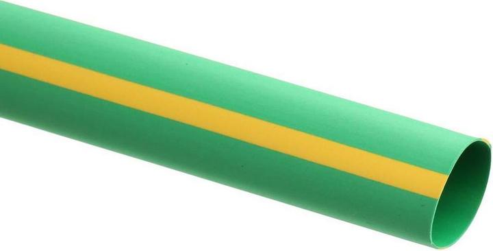 Produktbild RS PRO Schrumpfschlauch 2:1 12,7mm grün/gelb (5x)