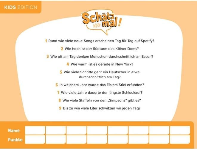Actual product image Guess what! Kids Edition (German)