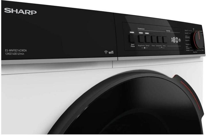 Image du produit Sharp ES-WNFB214CWDA-DE Waschmaschine 12kg, A Klasse, 920025 (12 kg, Gauche)