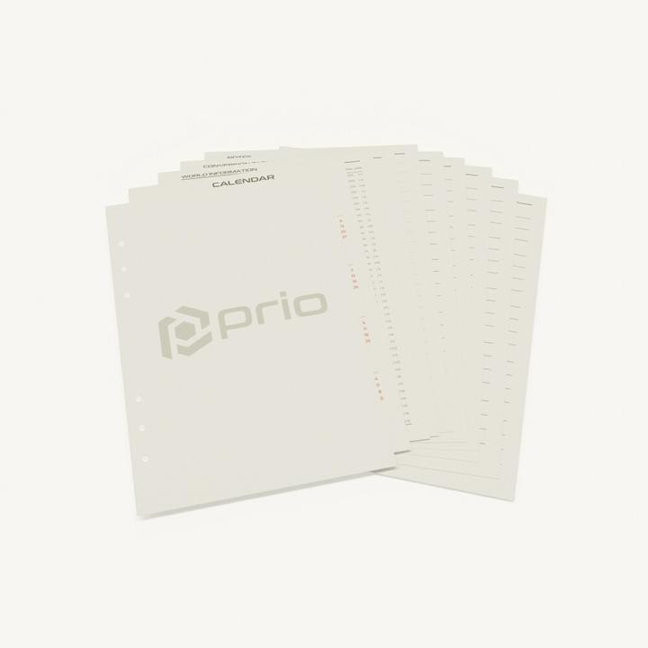 Produktbild prio 5in1 Mehrzweck-Notizbuchkalender