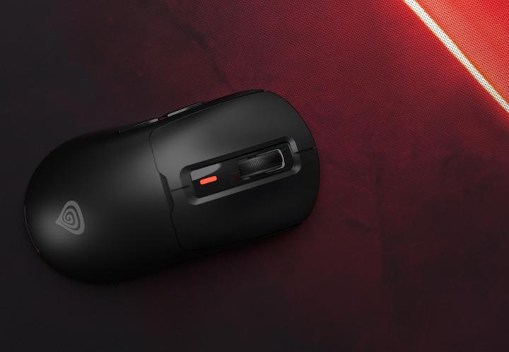 Actual product image Genesis Mysz Dla Graczy Zircon 660 Pro Bezprzewodowa 26000dpi Czarna Gamingowa (Wireless, Cable)