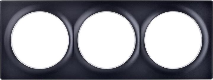 Productafbeelding Fibaro Driedubbele afdekplaat FG-Wx-PP-0004-8 antraciet