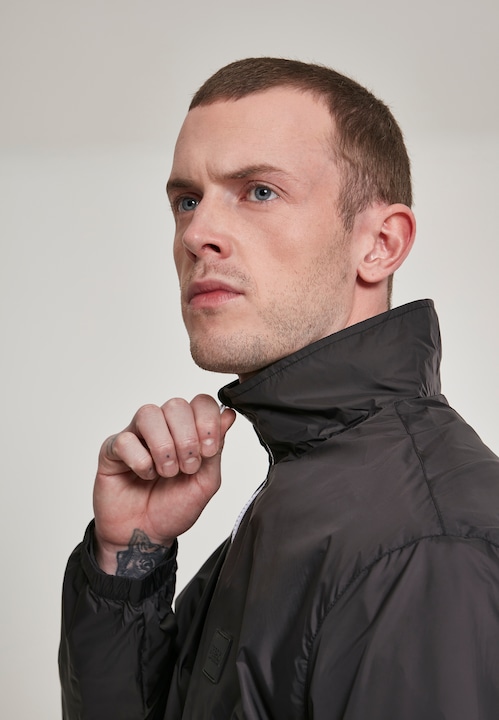 Actual product image Urban Classics Stand Up Collar Pull Over Jacket Men (S)