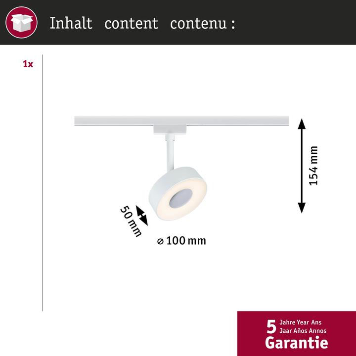 Produktbild Paulmann URail Spot Circle (355 lm)