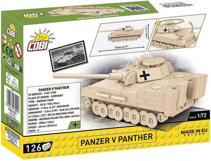 Produktbild Cobi H.C. WWII Panzer V Panther 1:72