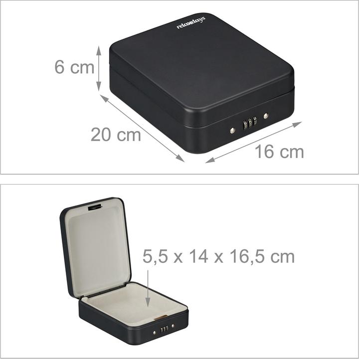 Actual product image Relaxdays Safety box