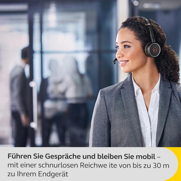 Produktbild Jabra Evolve 75 SE MS Stereo (Kabellos, USB-A)