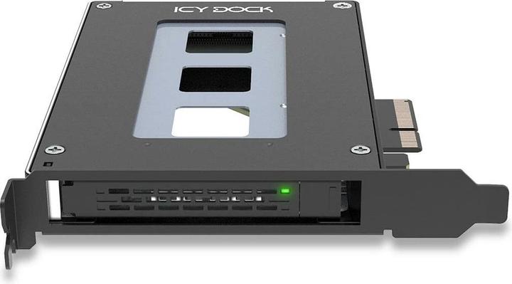 Icydock ICY DOCK verwijderbaar frame U.2/U.3 NVMe SSD f. PCIe slot