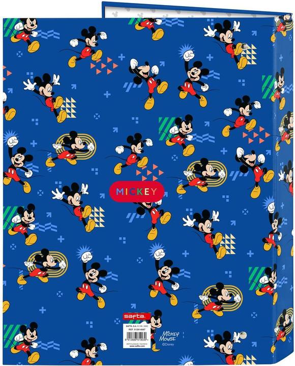 Actual product image Mickey Mouse Club House Ringbuch Mickey Mouse Clubhouse Today Blau A4 26.5 x 33 x 4 cm (A4, 40 mm)