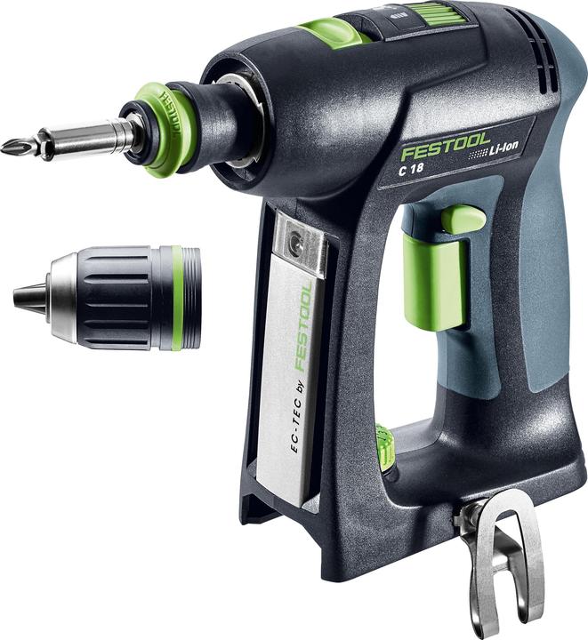 Produktbild Festool Akku-Bohrschrauber C 18-Basic (Bohrschrauber, Schrauber)