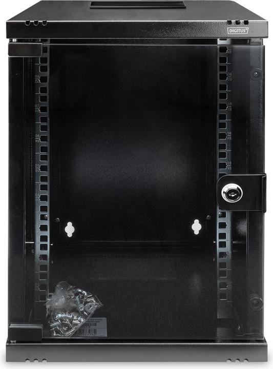 Actual product image Digitus Wall Mounting Cabinet 254 mm (10") - 312x300 mm (WxD) (9 RU, 10 inch rack)