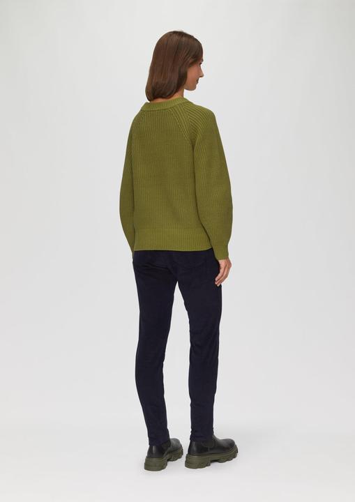 Produktbild s.Oliver Strickpullover Strickpullover mit Raglanärmeln (46)