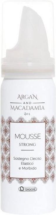 Produktbild Biacre Biacrè Argan- und Macadamiaöl Mousse mit starkem Halt 50ml (50 ml, Schaumfestiger)