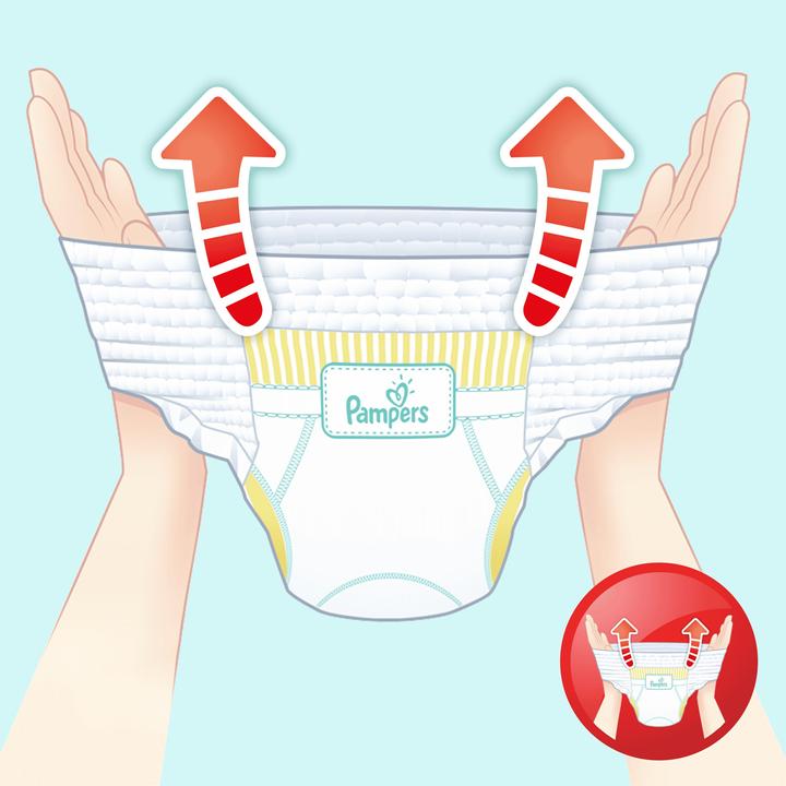 Actual product image Pampers Baby-Dry Pants (Size 7, Monthly box, 104 Piece)