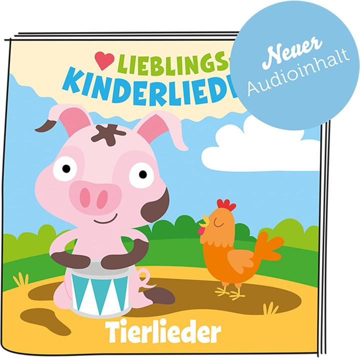 Actual product image Tonies Favourite Children's Songs - Animal Songs (Relaunch) (German)