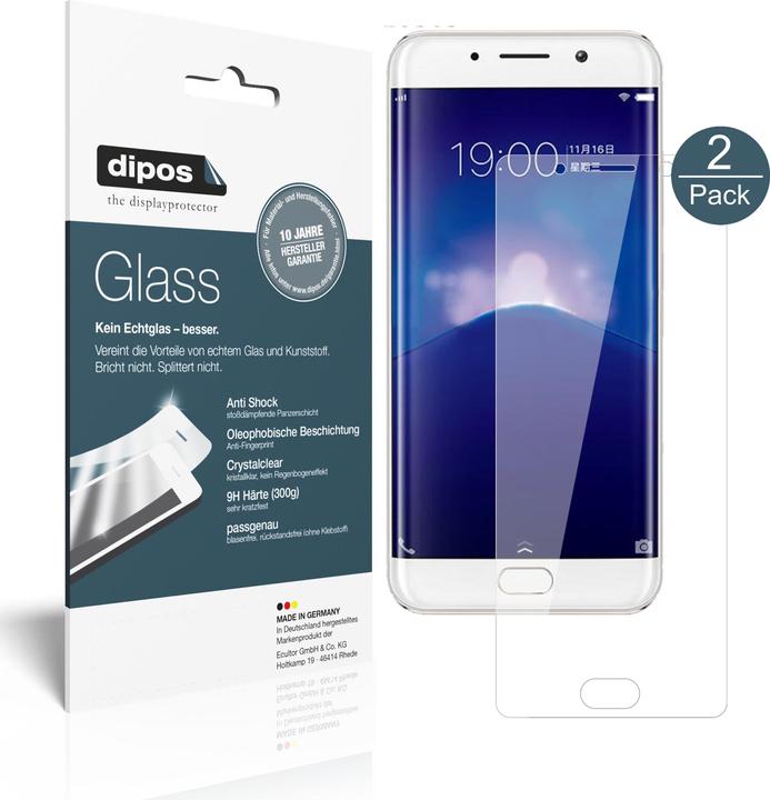 Dipos Displayschutz Anti-Shock (1 Stück, Vivo Xplay 6)