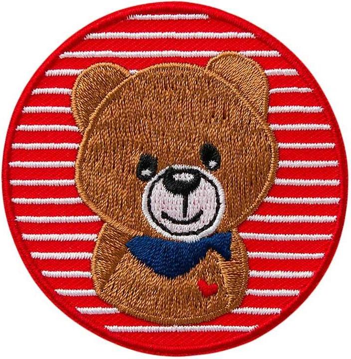 Produktbild Mono Quick Bär im Patch, rot (6.30 x 6.30 cm)