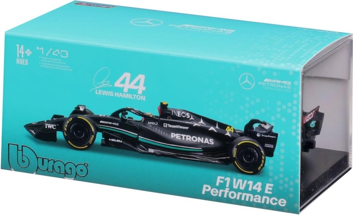 Produktbild Bburago Mercedes-AMG F1 W14 E Perf. Hamilton 2023