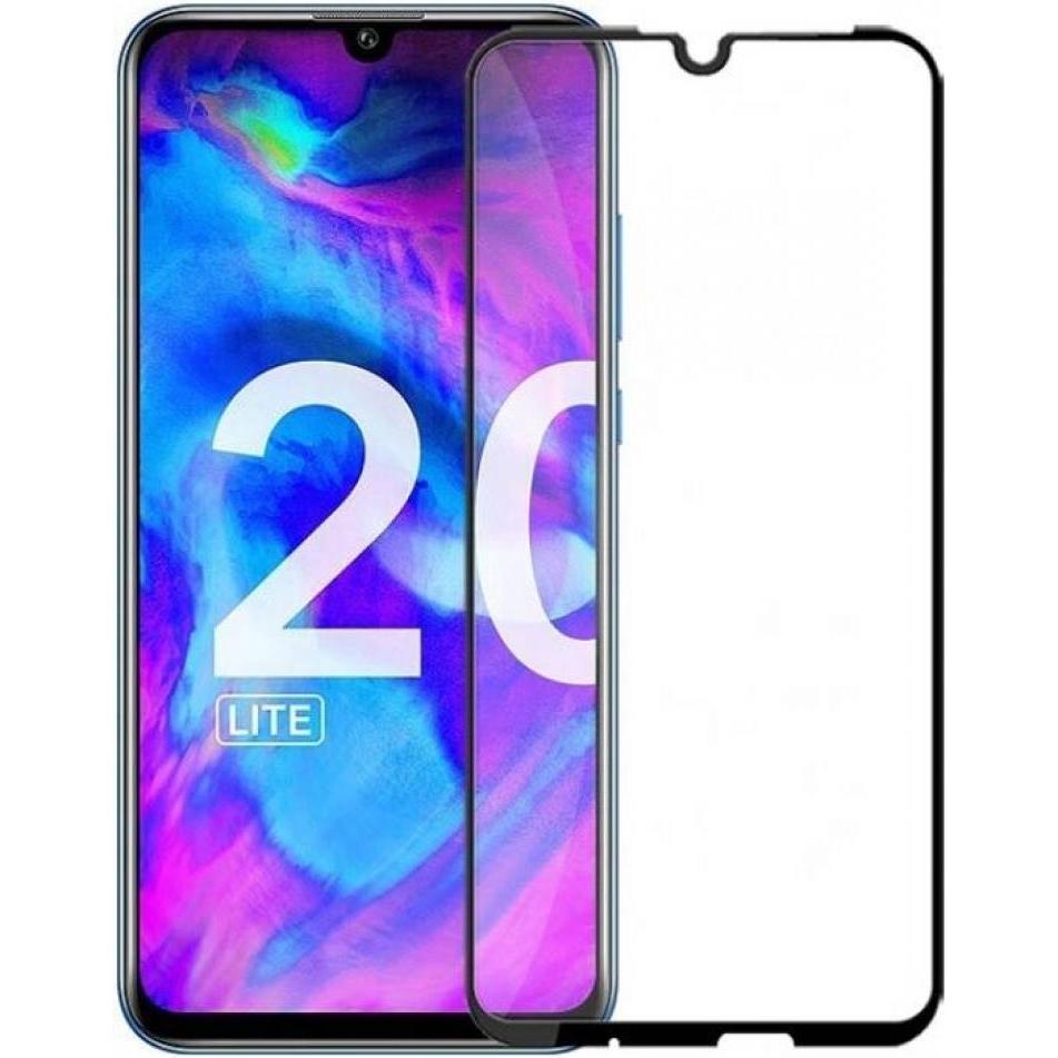 Screenguard Honor 20 Lite Full Screen Panzerglas Schutzfolie 2.5D 9H (1 Stück, Honor 20 Lite), Smartphone Schutzfolie, S...