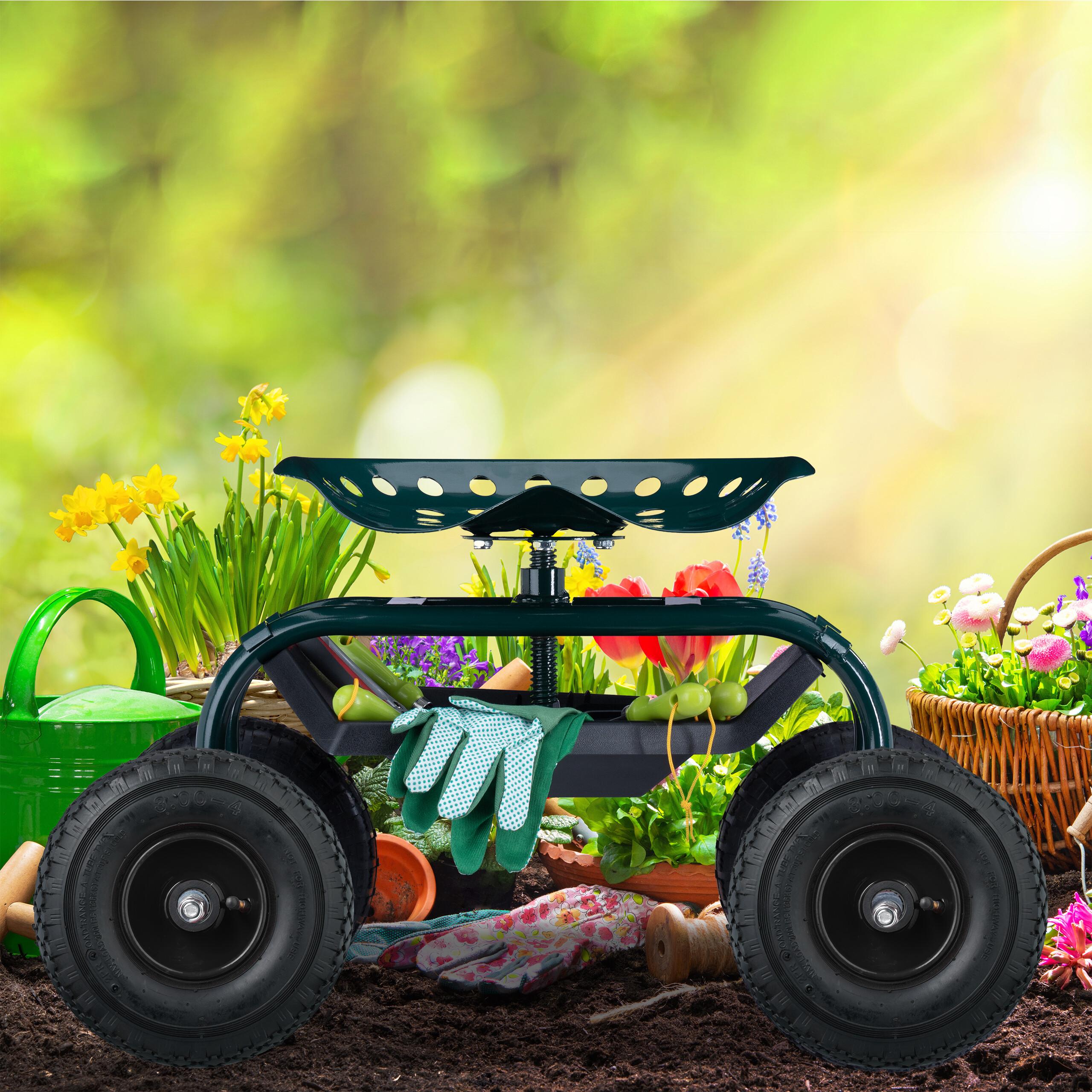 Thumbnail - Relaxdays, Transportwagen, 2x Sackkarrenrad (100 kg)