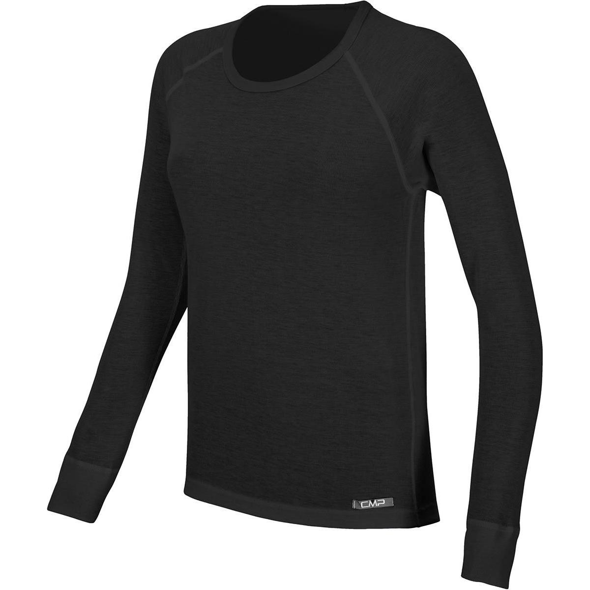 CMP Campagnolo, Damen, Funktionsshirt, Sweat Longsleeve (L), Schwarz, L