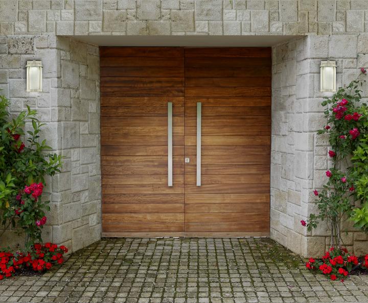 Actual product image Westinghouse Dimmable LED Outdoor Wall Light Skyview Nickel (560 lm, IP44)