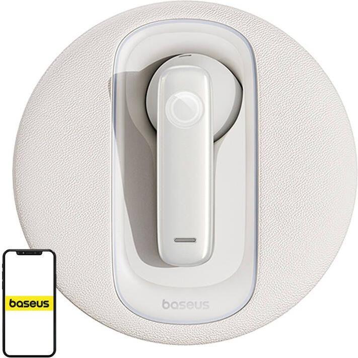 Immagine prodotto Baseus Auricolare wireless intelligente CM10 (bianco) (ANC, 6 h, Senza fili)
