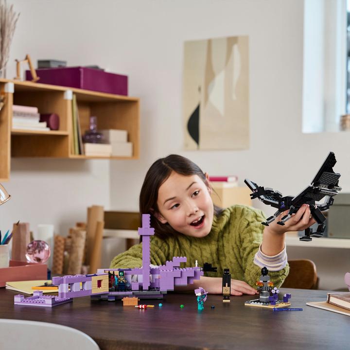 Immagine prodotto LEGO 21264 Il drago di Ender e la nave di Ender (21264, LEGO Minecraft)